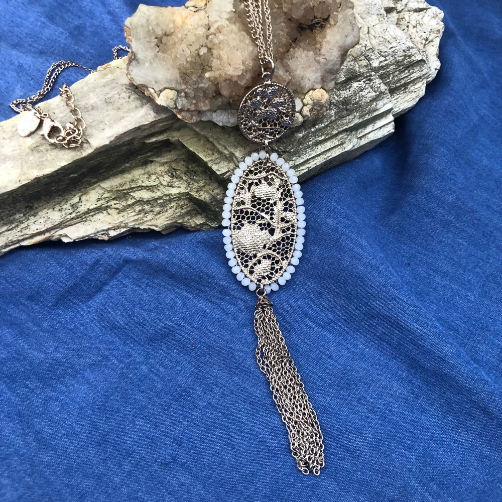 Long Tassel Necklace